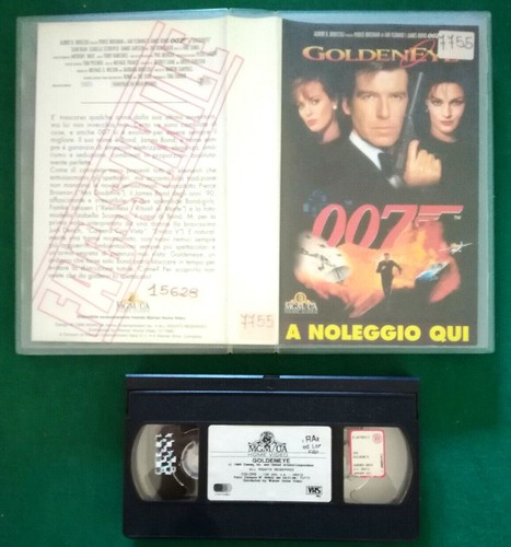 Vhs 007 goldeneye film - 007,