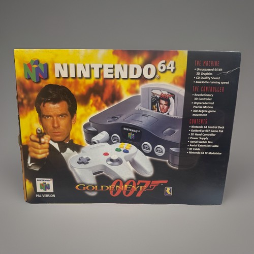 Goldeneye 007 console boxset - goldeneye,