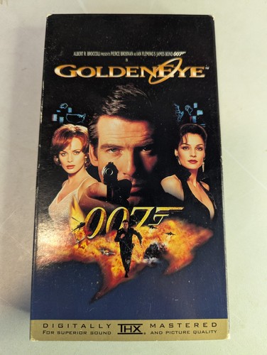 Goldeneye 007 vhs tested - vhs,