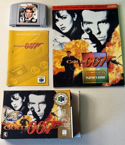 Mint goldeneye 007 n64 - mint,