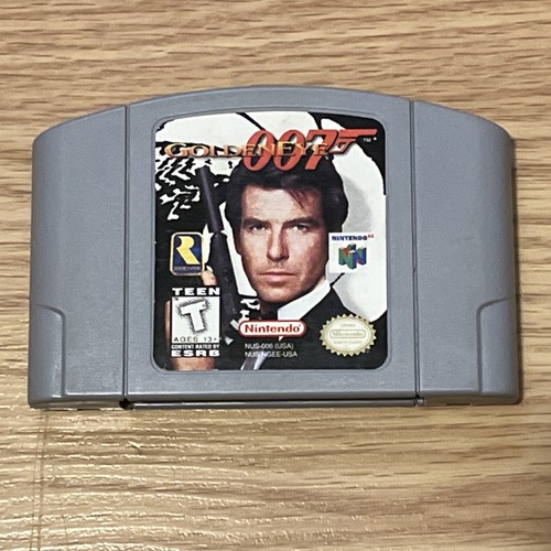 007 goldeneye n64 nintendo - nintendo, 64