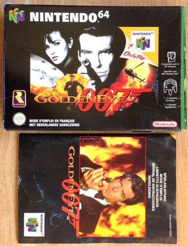 Goldeneye 007 boîte vide - 007,