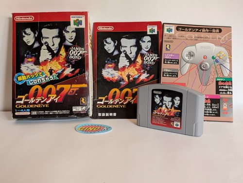 007 goldeneye - goldeneye, (n64/japan)