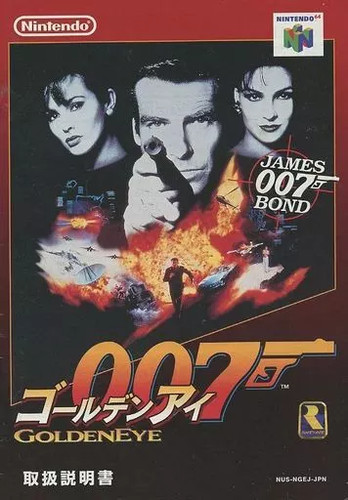 Goldeneye 007 n64 instruction - goldeneye,
